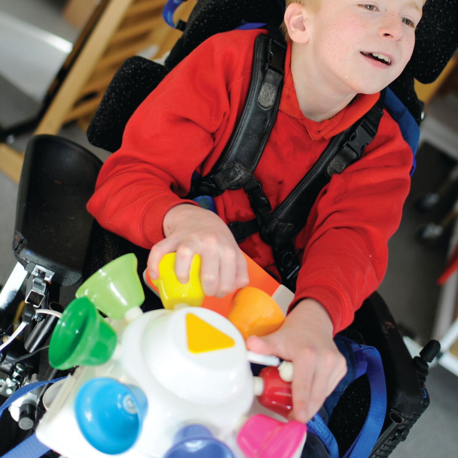 Rainbow Carousel Bells Adapted Reward