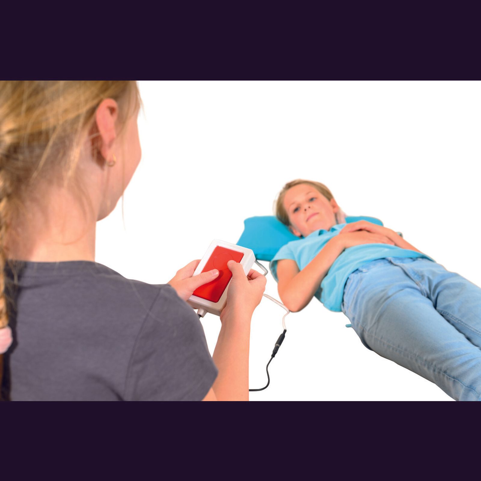 Kontaktstyrd Vibrerande kudde