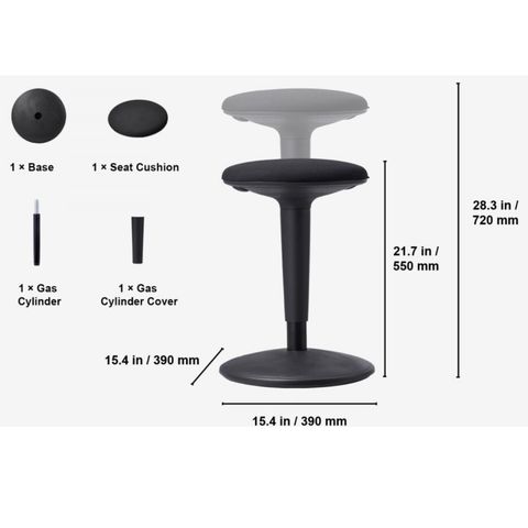 Adjustable Wobble Chair Tall