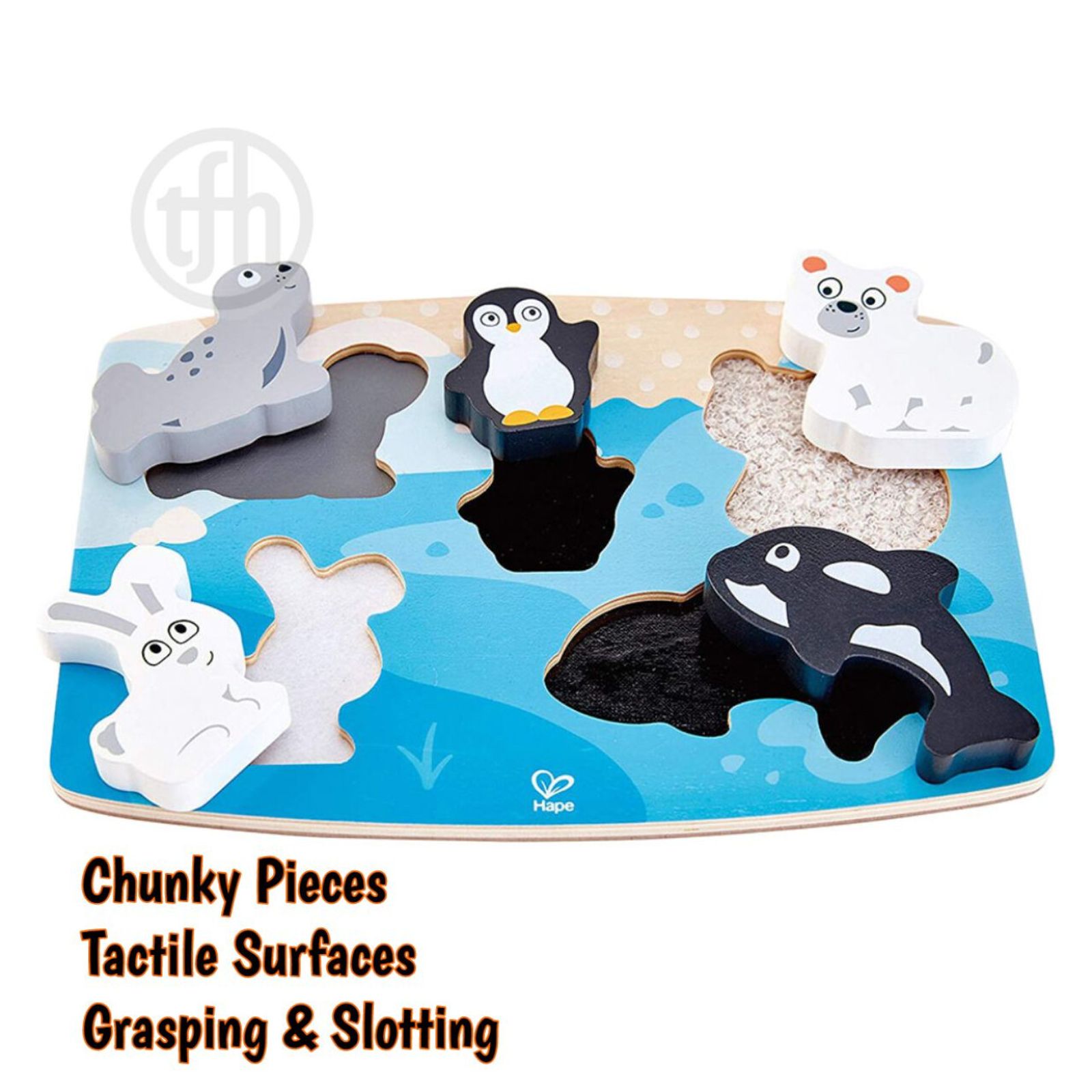 Polar Animal Tactile Puzzle