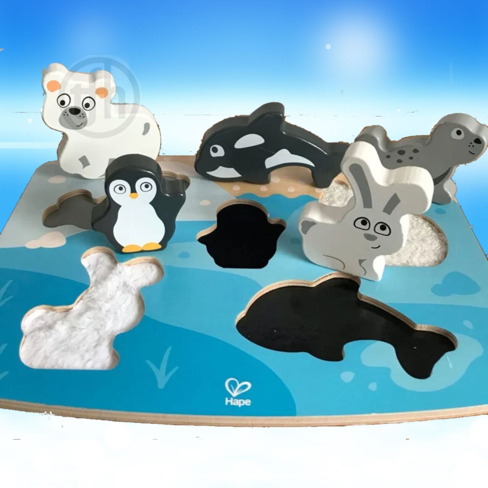 Polar Animal Tactile Puzzle