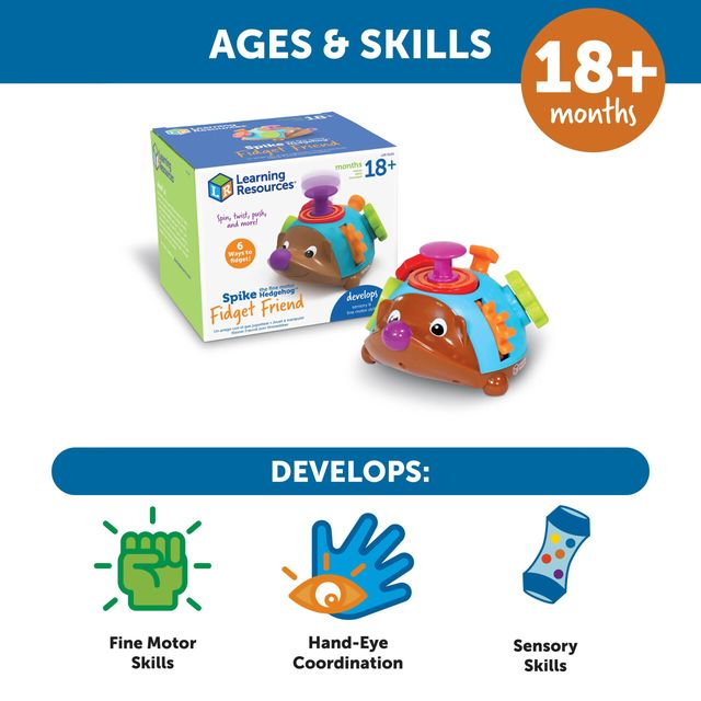 Fidget - Spike the Fine Motor Hedgehog 