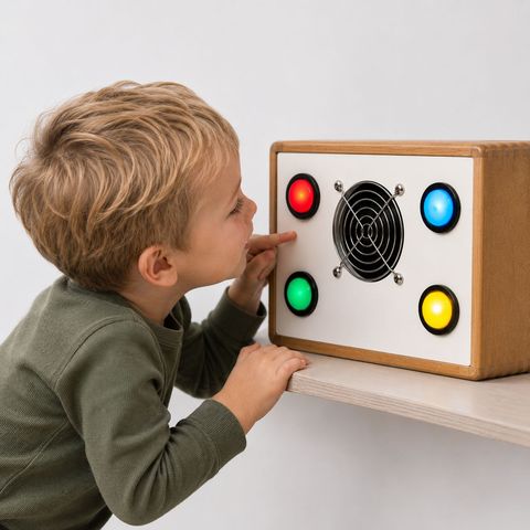 Air & Light Cause and Effect Activity Panel