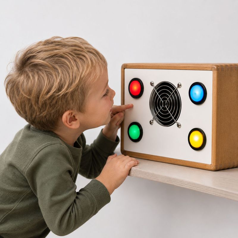 Air & Light Cause and Effect Activity Panel