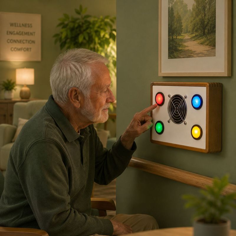 Air & Light Cause and Effect Activity Panel