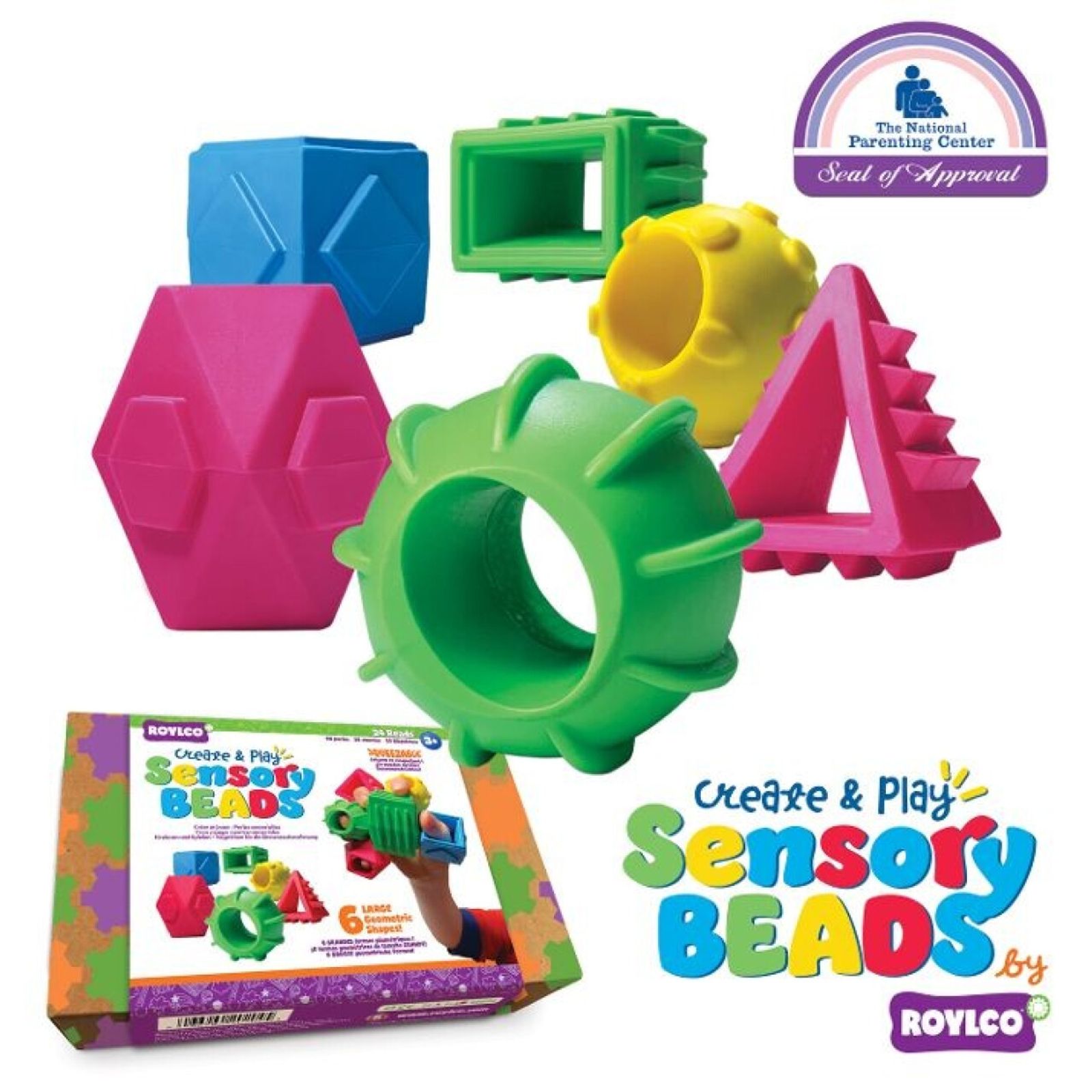 Create and Play Sensory Beads - 24 Pack
