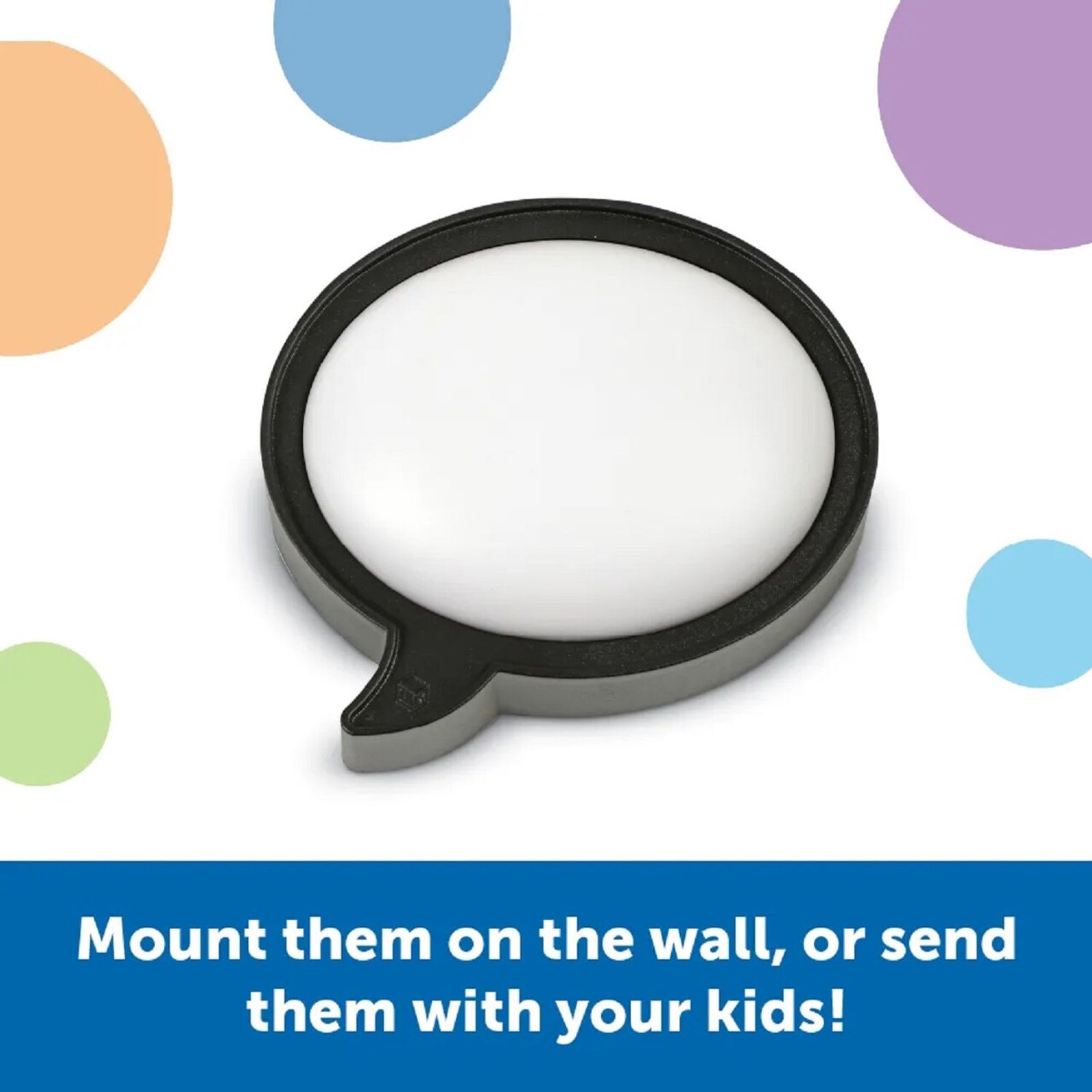Learning Resources Message Maker Recordable Speech Bubble 