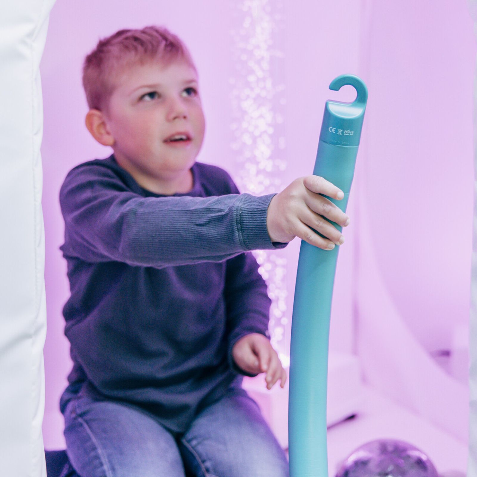 Slät Vibrerande Orm Blå