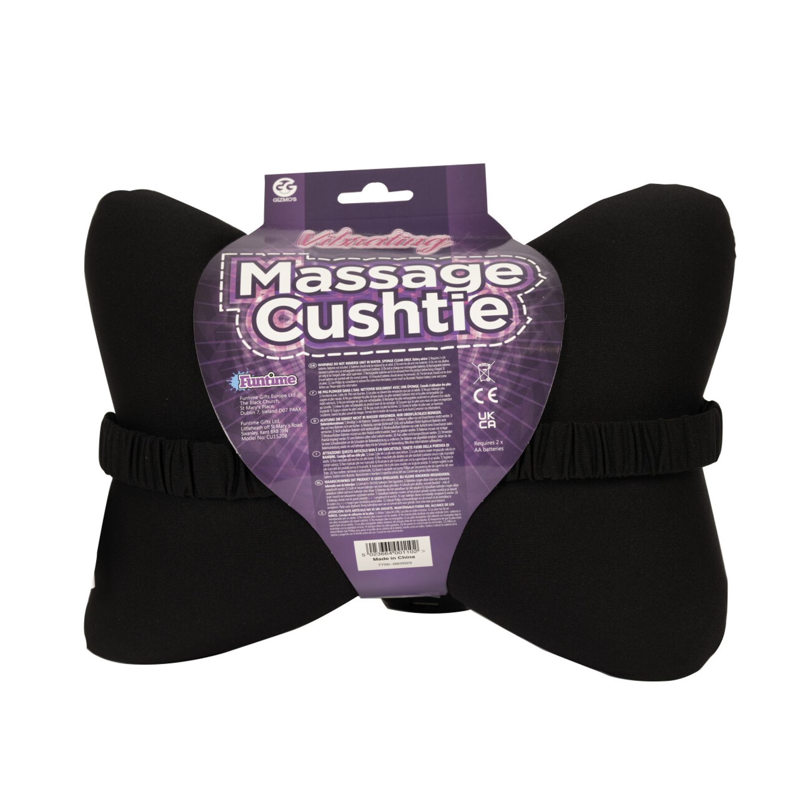 Vibrating Soft Neck Roll | Vibration Sensory Toy | TFH Canada Vibrating Soft Neck Roll | Vibration Sensory Toy | TFH Canada
