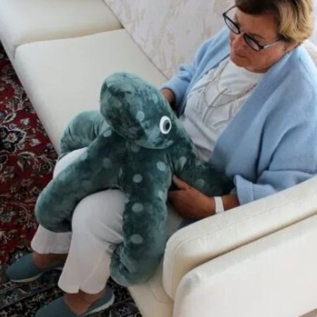 Taktil tyngddjur - Ekorre 2 kg