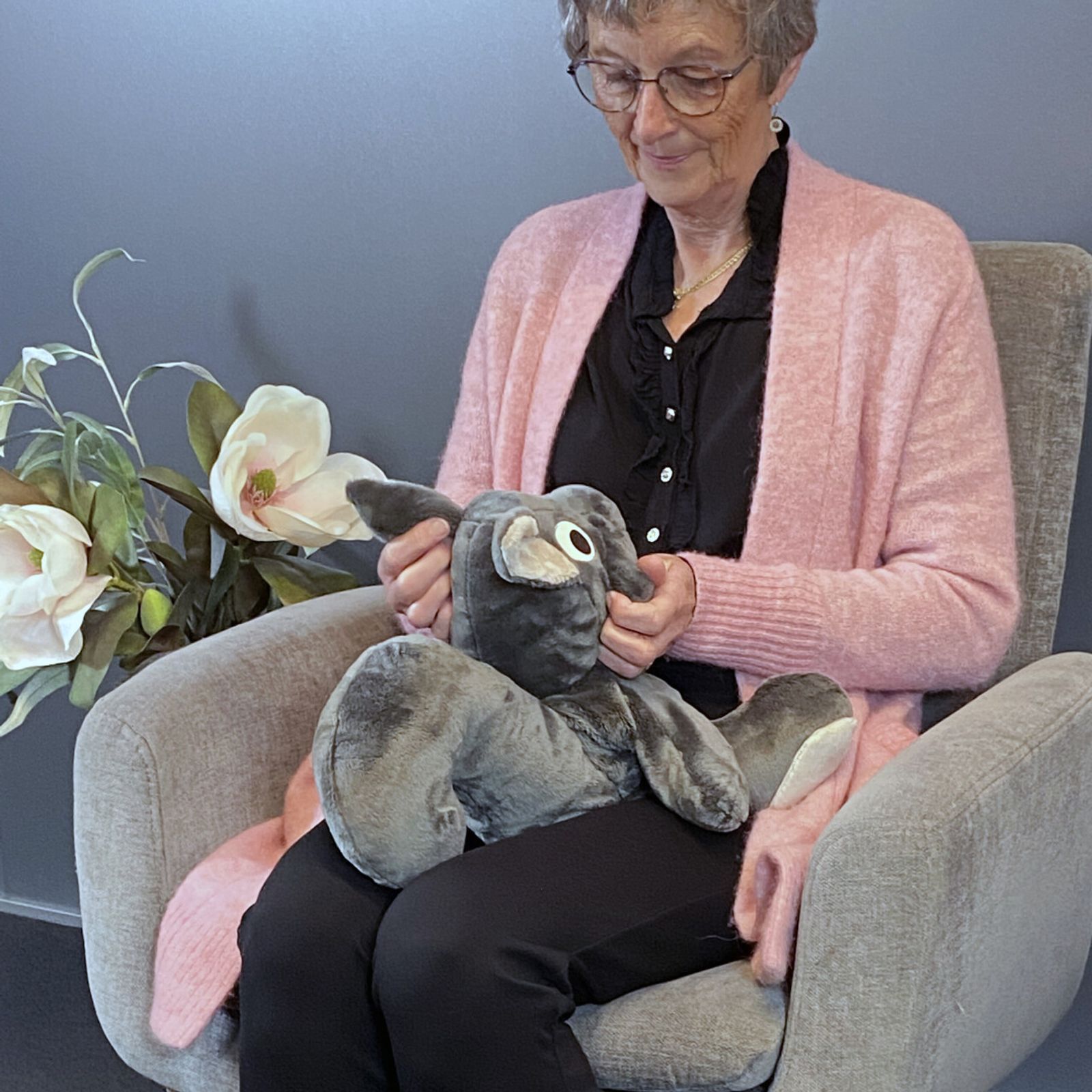 Taktil tyngddjur - Ekorre 2 kg