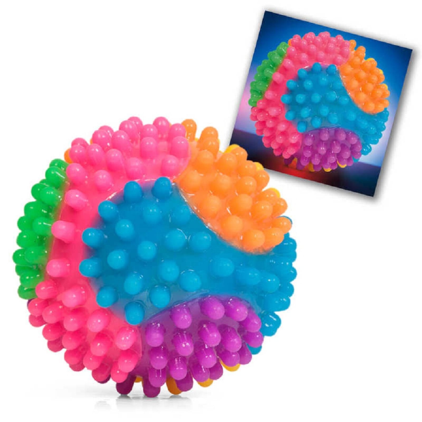 Tactile Flashing Bumpy Ball