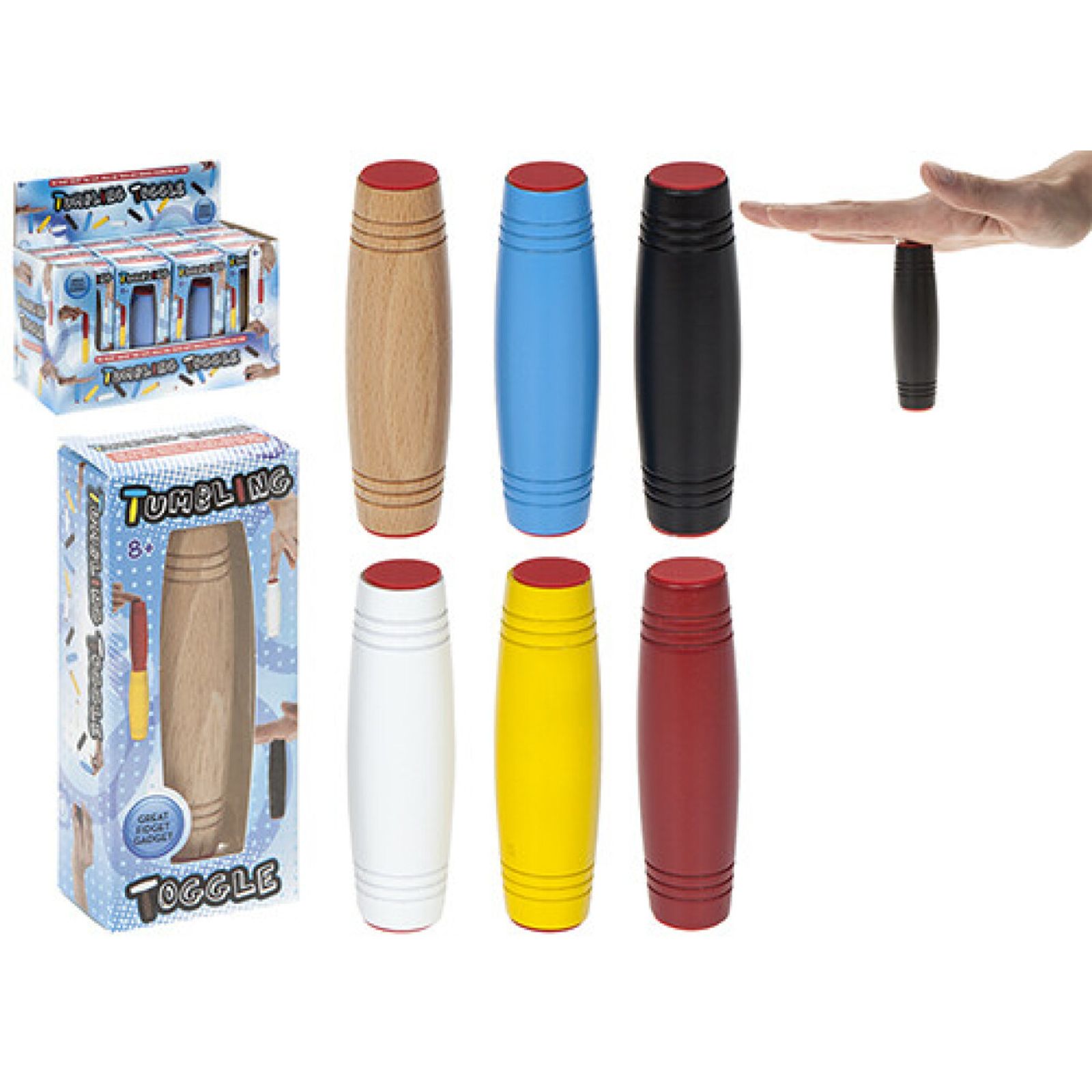 Tumbling Toggle Assorted - Pk 5