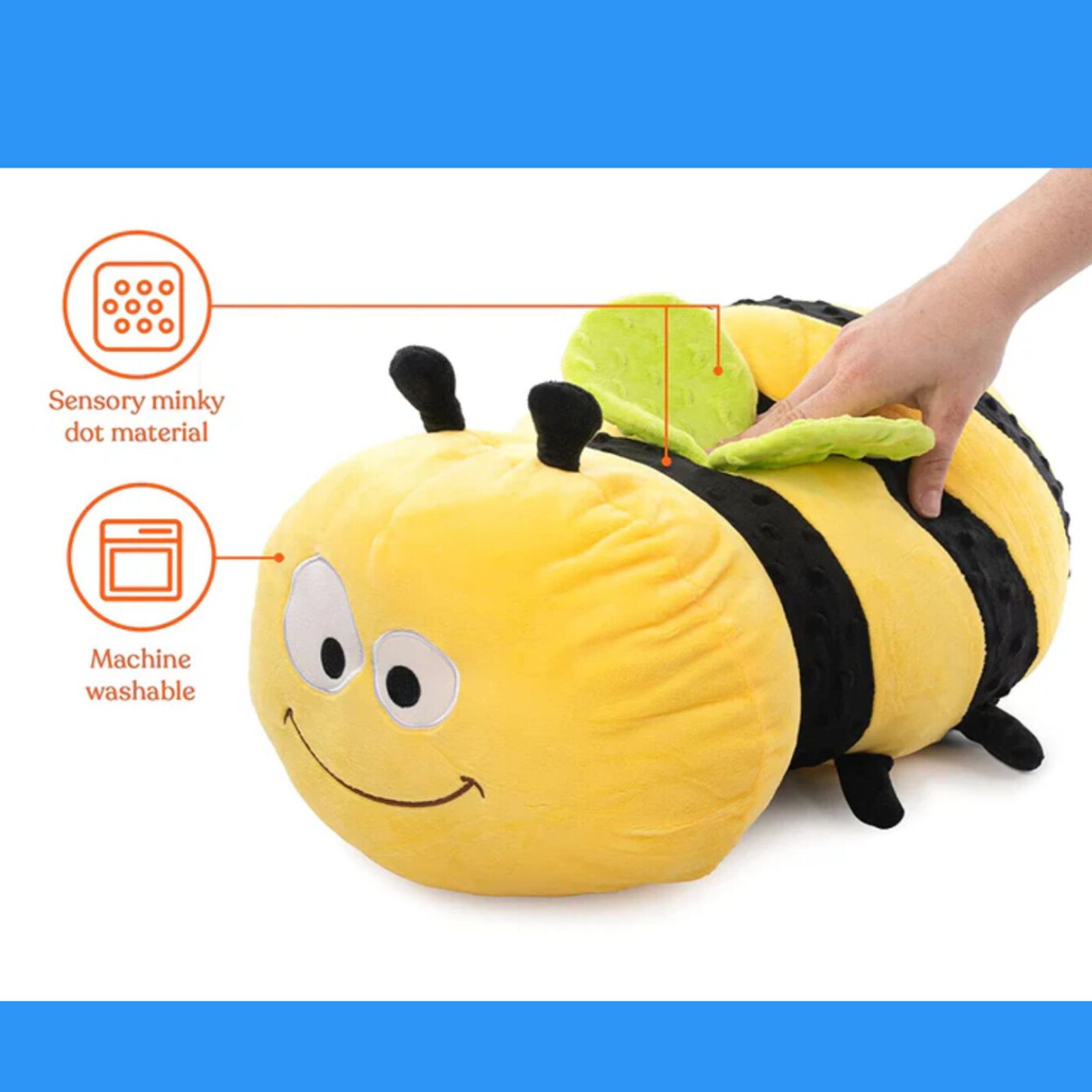 Vibrating Sensory Bumble Bee | Vibrating Sensory Toy | TFH Canada Vibrating Sensory Bumble Bee | Vibrating Sensory Toy | TFH Canada
