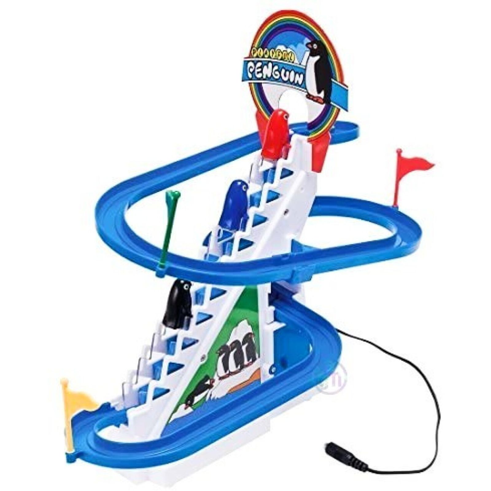 Penguin Roller Coaster - Kontaktstyrd