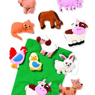 Fuzzy Farm Animals - Learning Sensory Toy