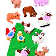 Fuzzy Farm Animals - Learning Sensory Toy