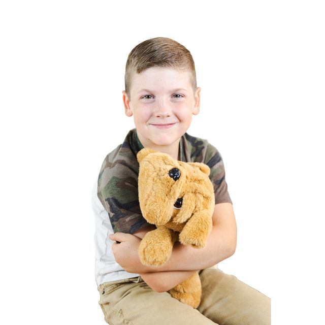 Bouncyband® Happy Hugs Weighted Plush Bulldog