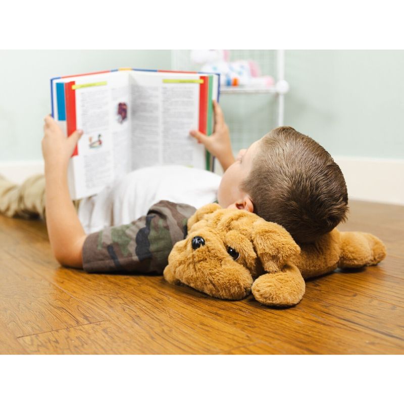 Bouncyband® Happy Hugs Weighted Plush Bulldog