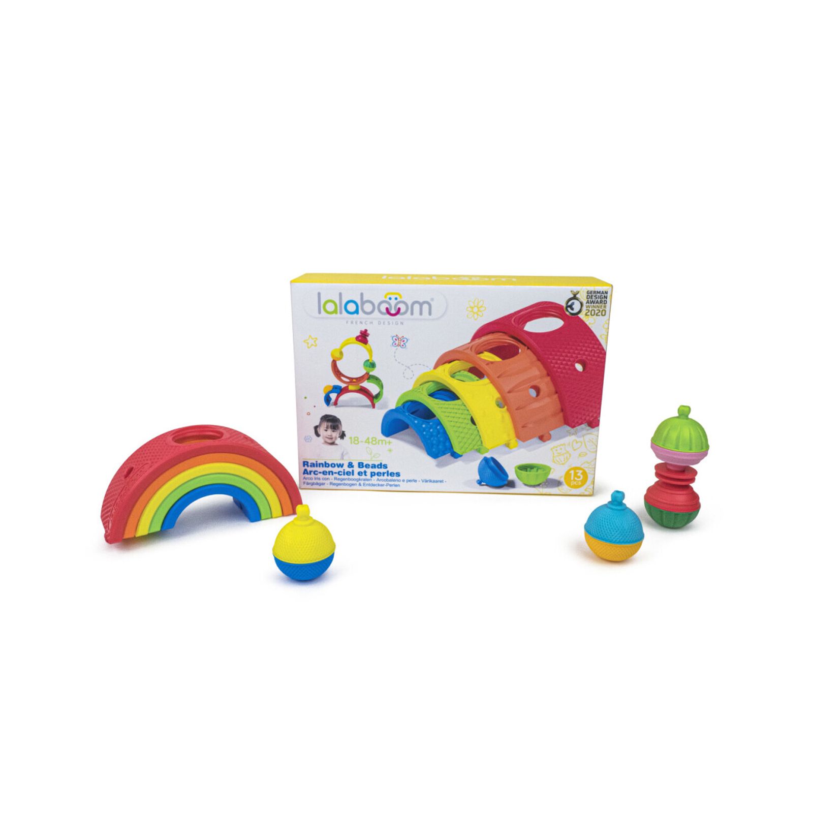 Lalaboom Rainbow Arches & Beads - LIMITED SUPPLY