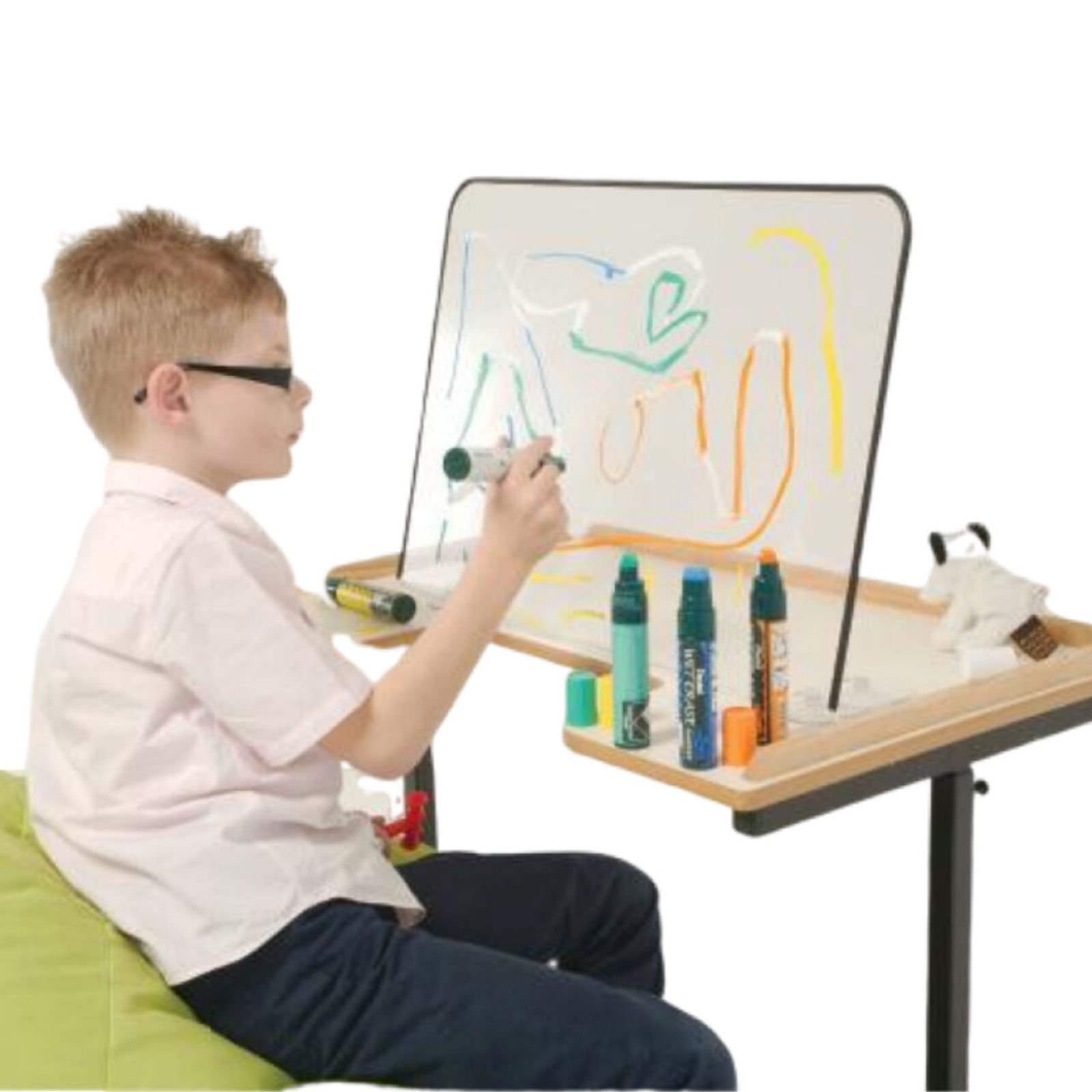 Clear Painting Easel - Self Expression Sensory Toy
