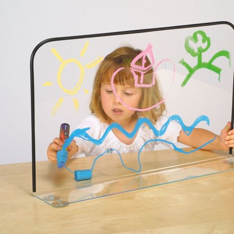 Clear Acrylic Corral or Desktop Panel