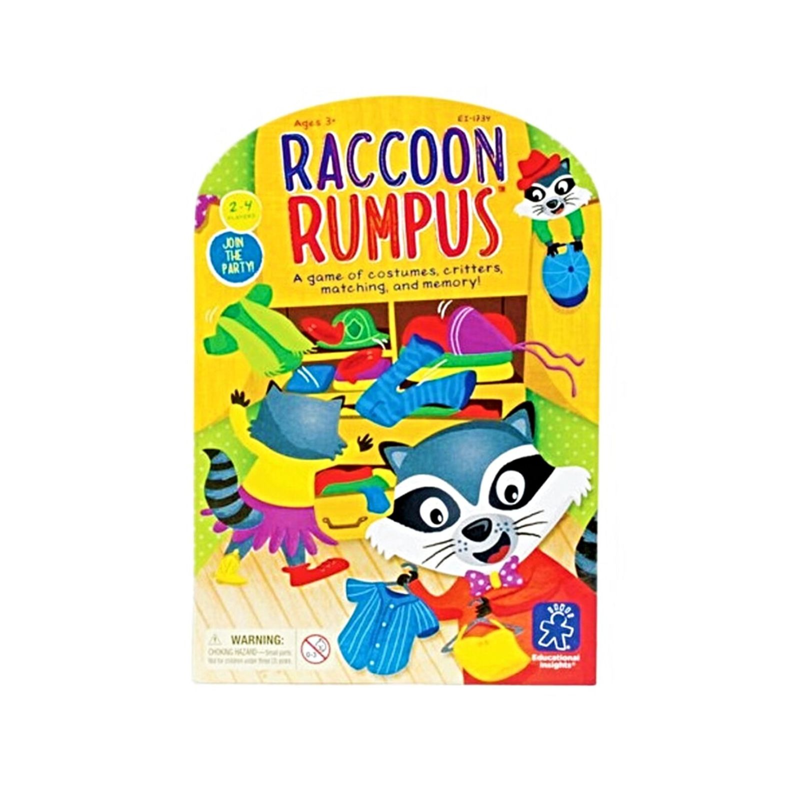 Raccoon Rumpus - Colour Matching and Memory Game