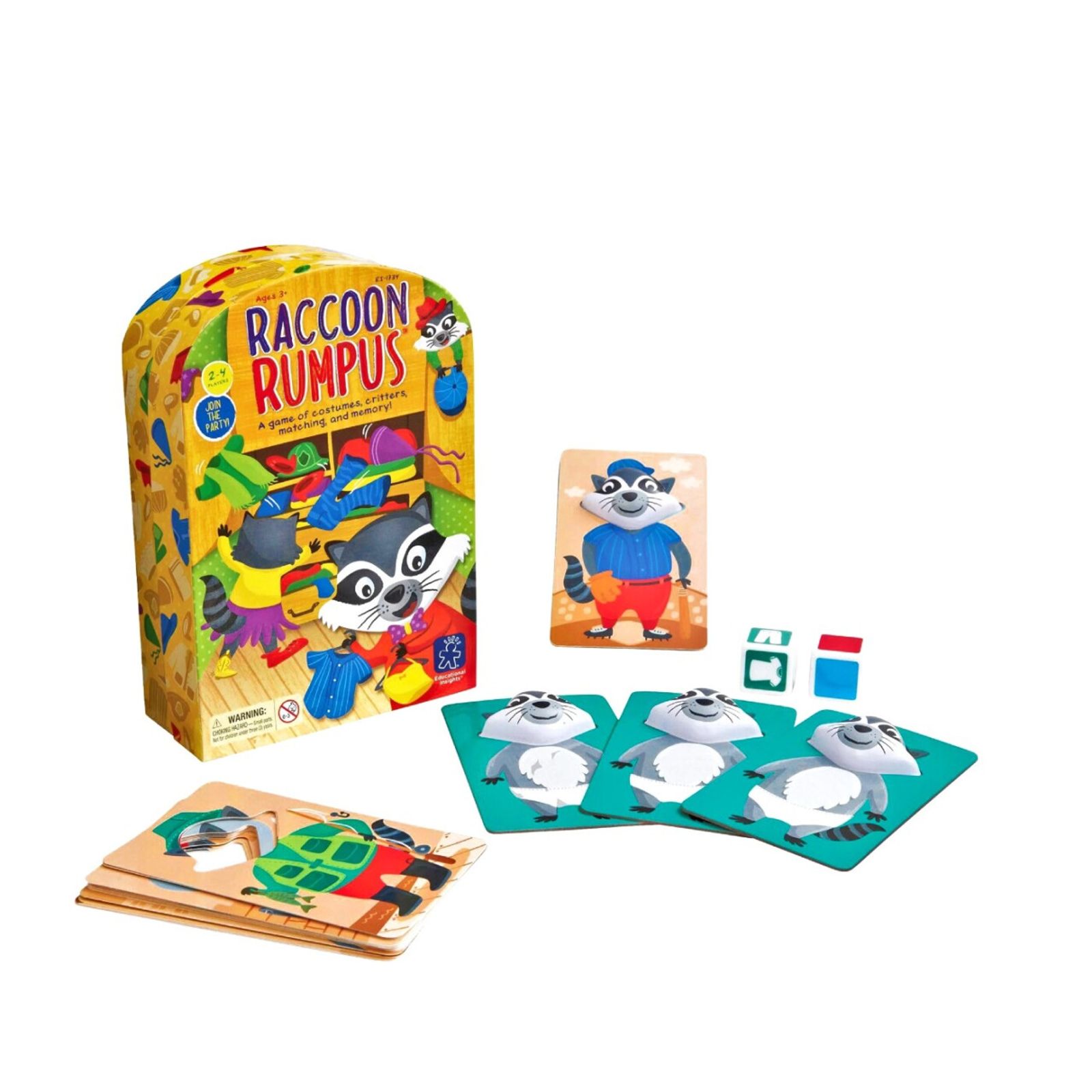 Raccoon Rumpus - Colour Matching and Memory Game