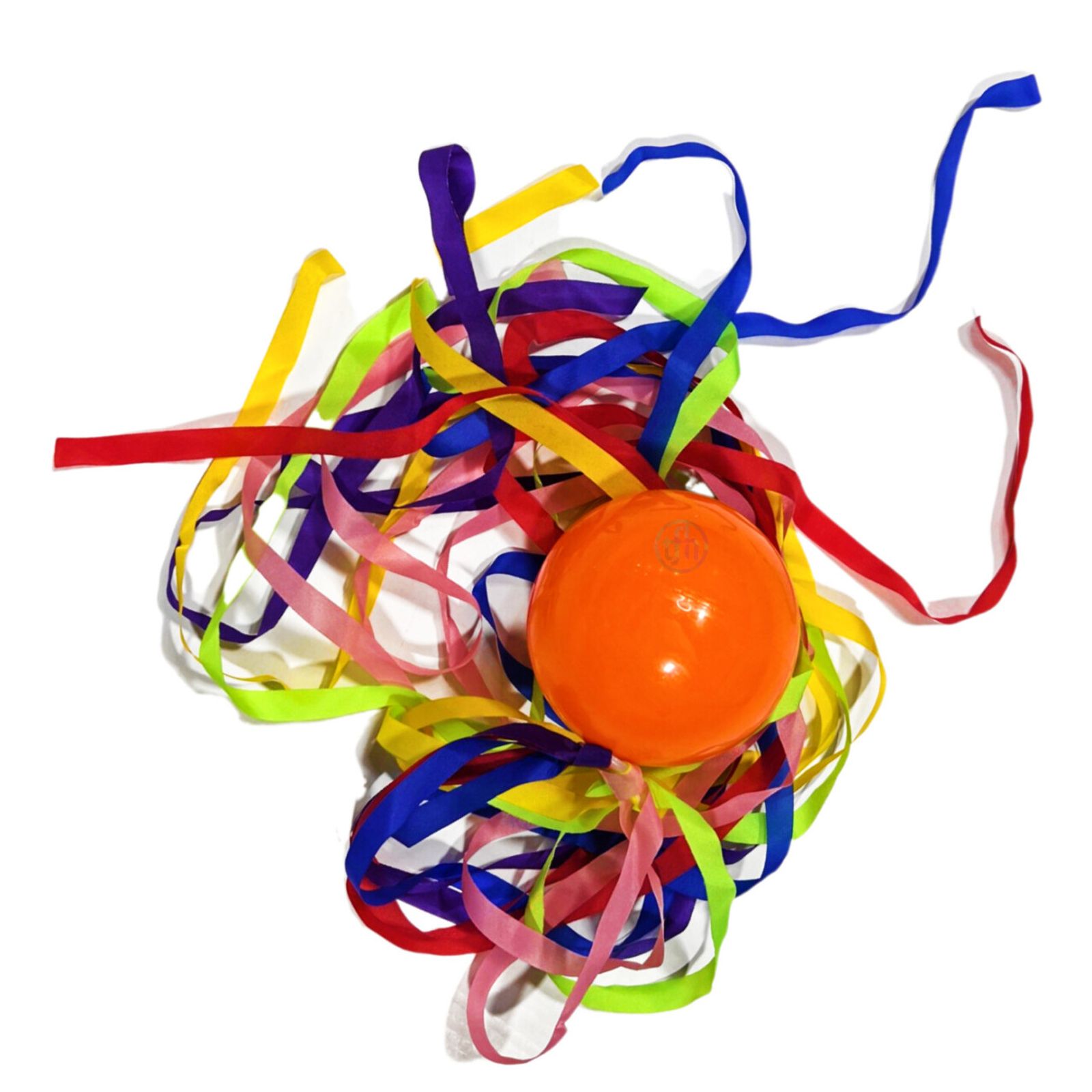 Rainbow Ribbon Comet Ball 