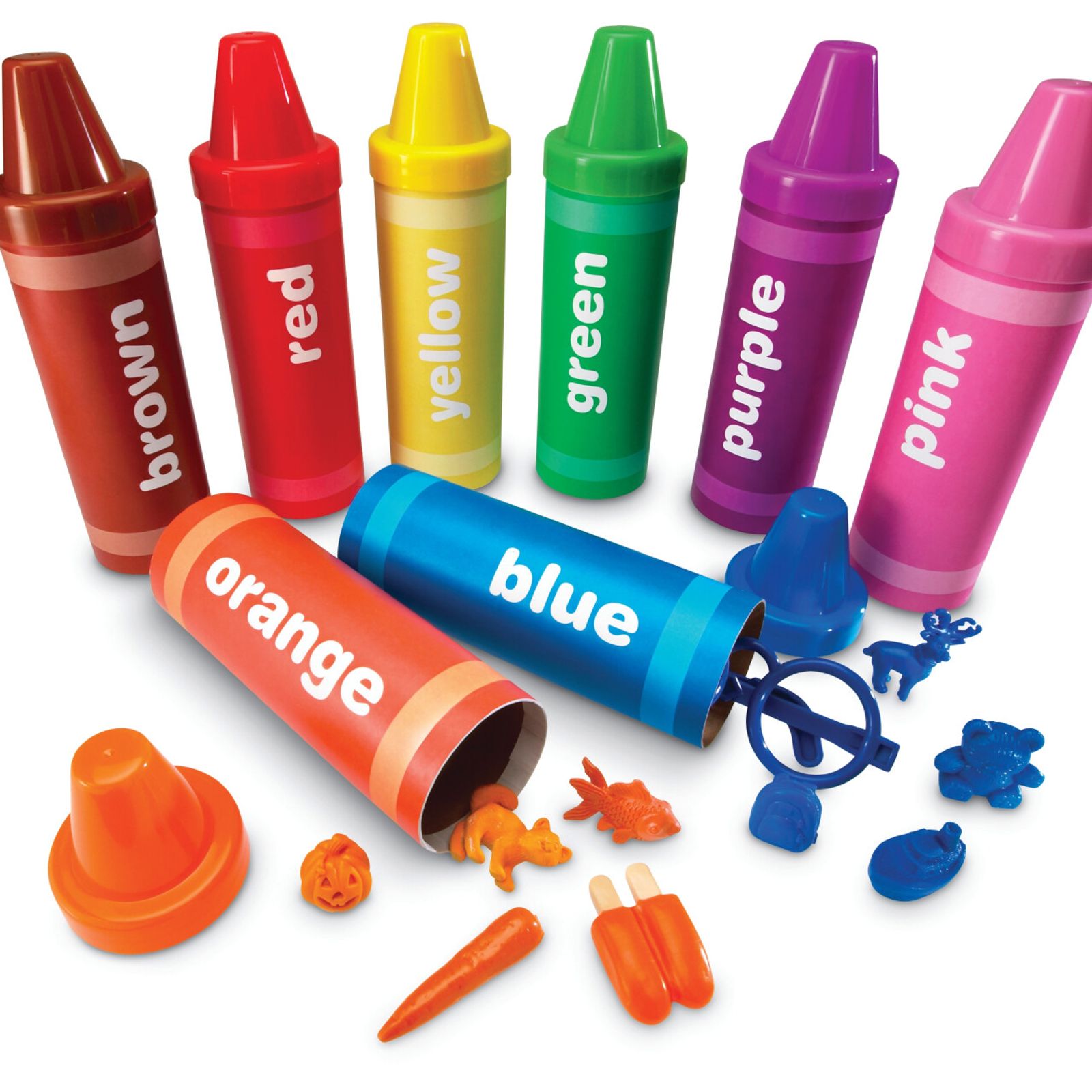 Rainbow Sorting Crayons  - LIMITED SUPPLY