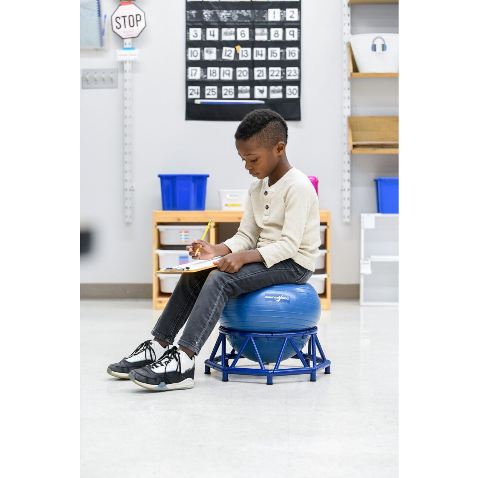 Bouncyband® Stationery Balance Ball Seat