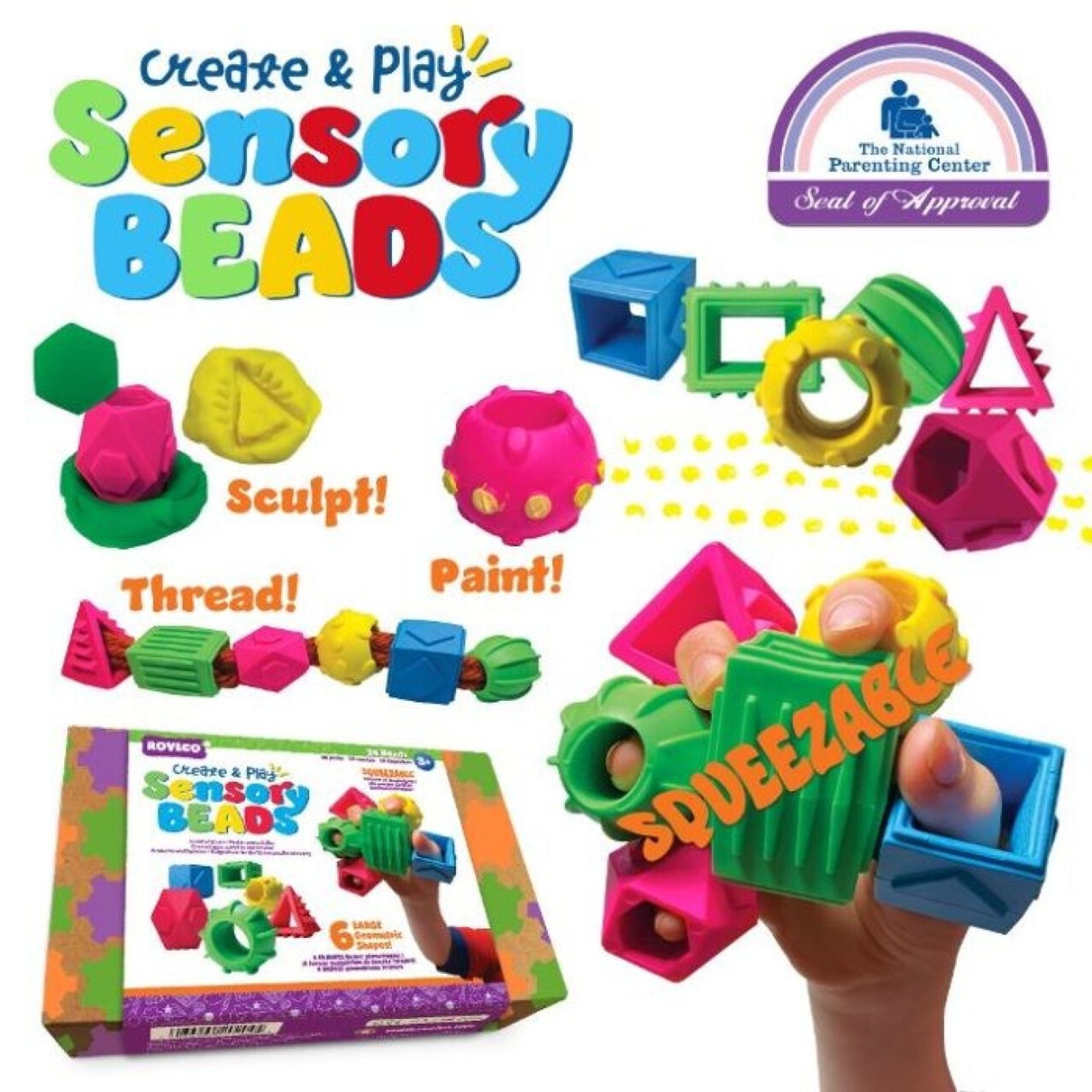 Sensory Create & Play Beads - LIMITED SUPPLY