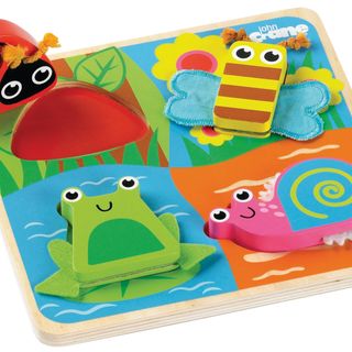 Tactile 3D Puzzle Shapes & Feel - Bugs