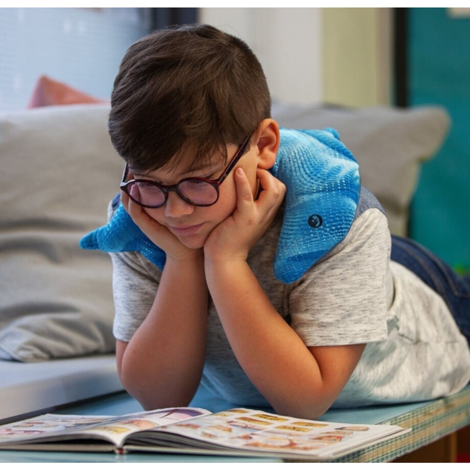 Tyngdkudde - Delfin 1 kg