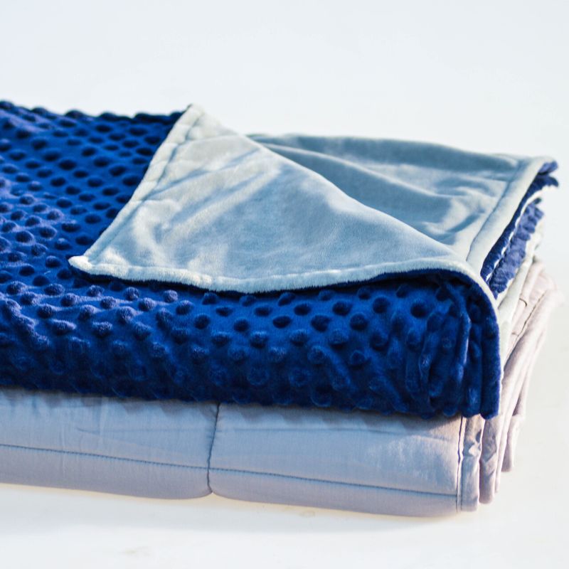 Weighted Blanket and Minky Dot Cover