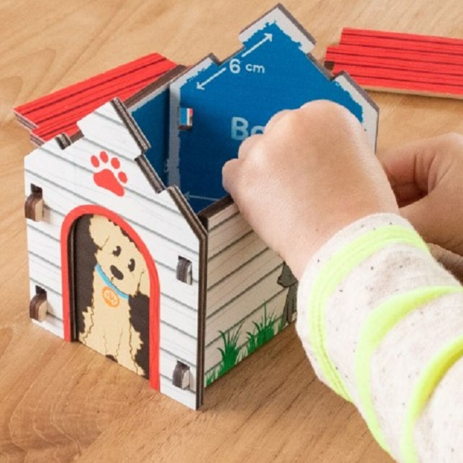 Build It Blueprint Puzzle Doghouse - LIMITED SUPPLY