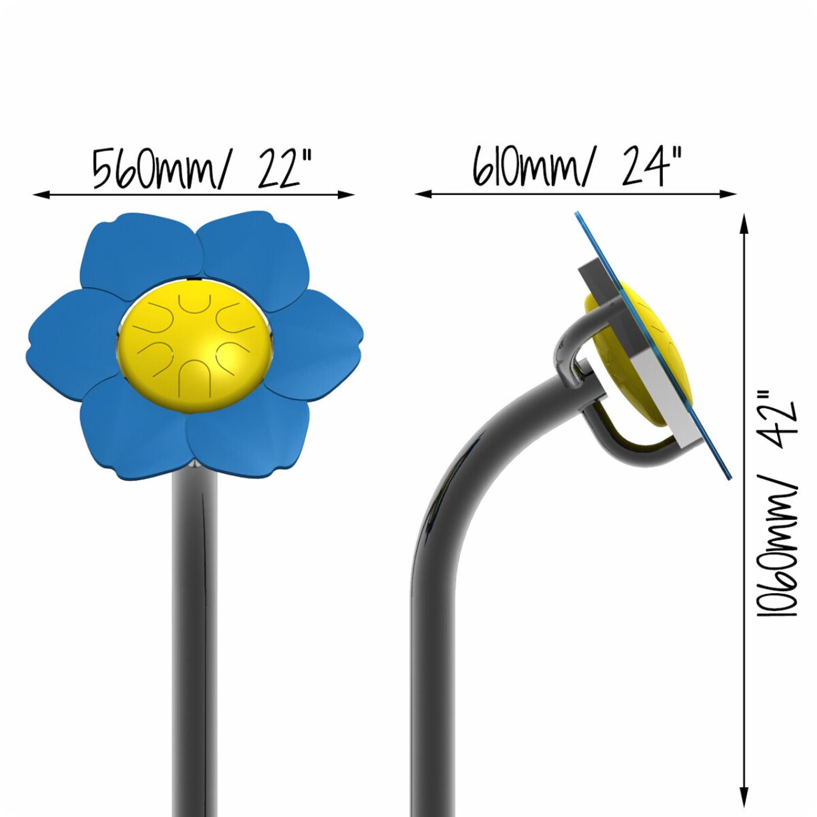 Blomtrumma - förgätmigej