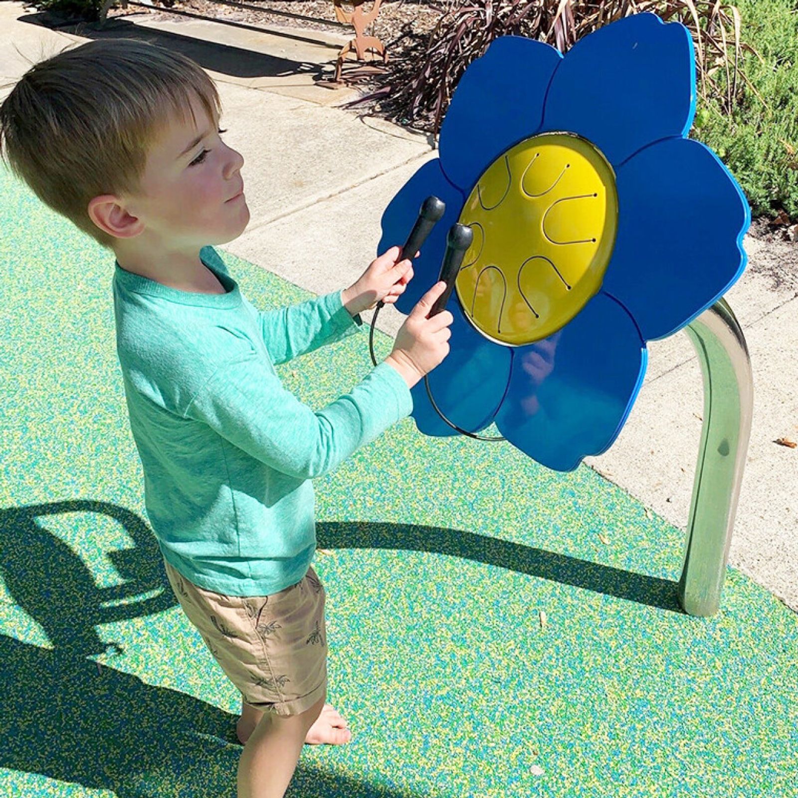 Blomtrumma - förgätmigej