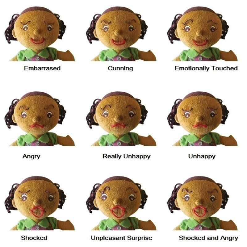 Tasha Emotional Expression Doll