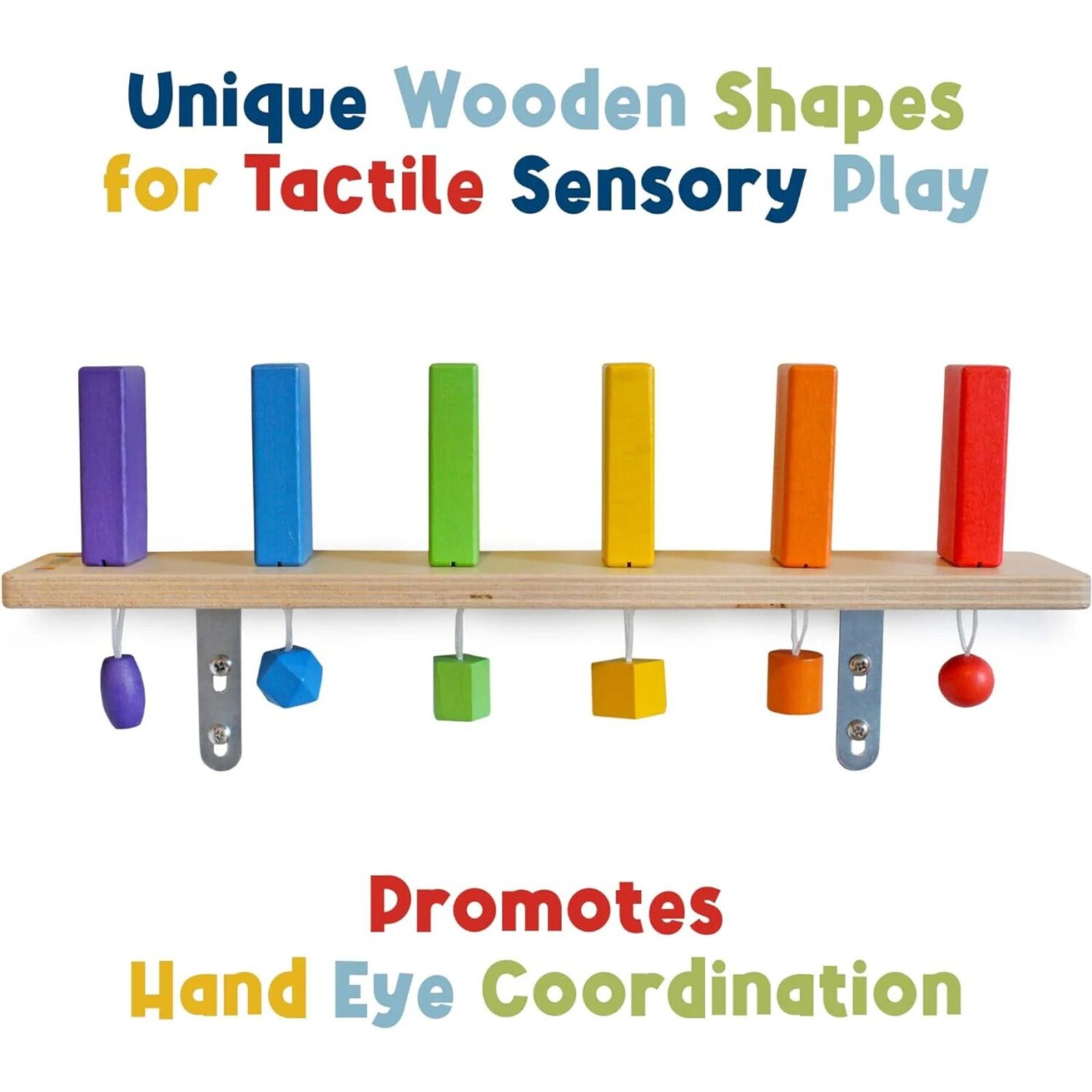 Wooden Falling Domino Wall/Stand