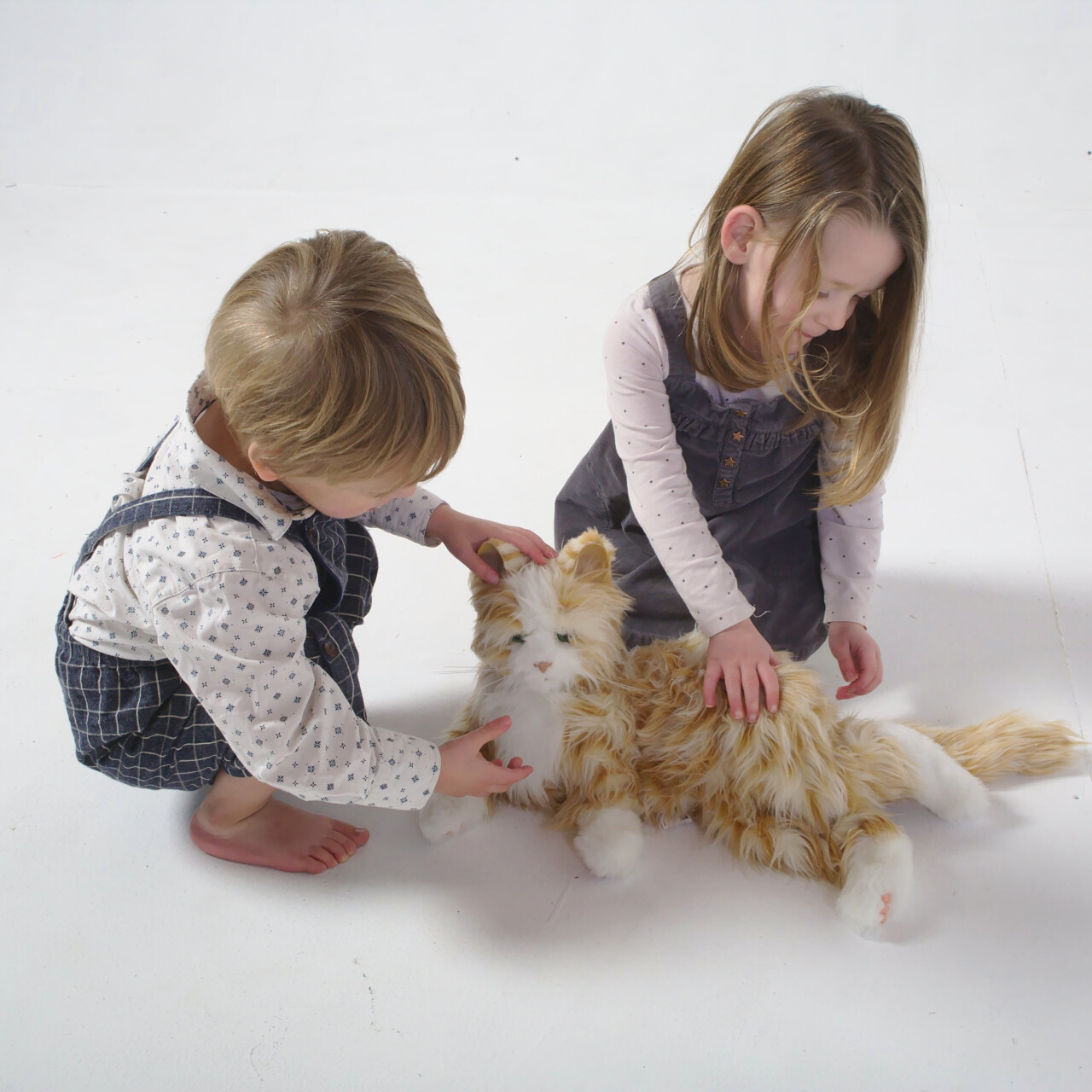 Silver Companion Cat | Dolls Sensory Toy | TFH Canada