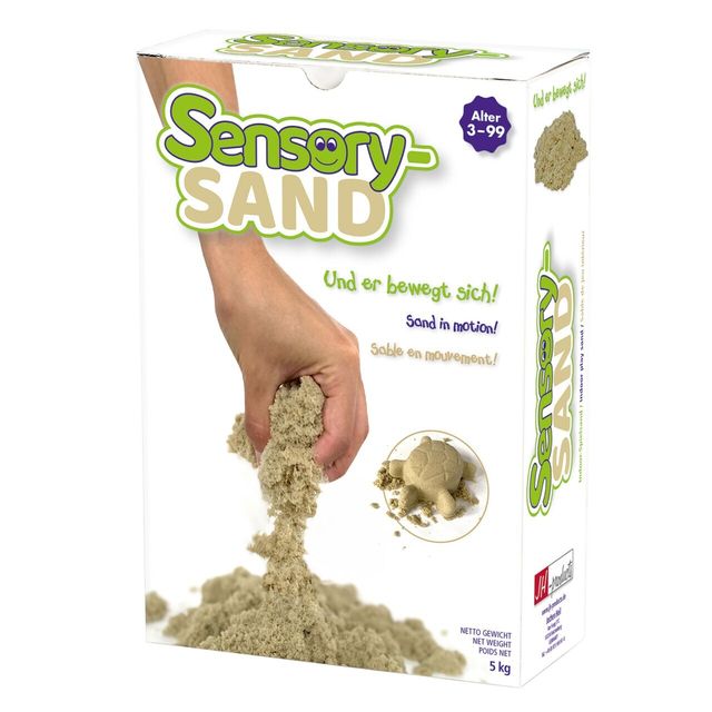 Sensory Sand 5kg - Regnbågsfärgad