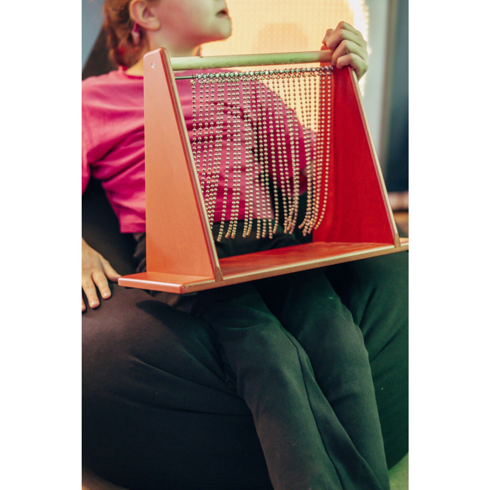 Sensory Bead Curtain - Table Activity