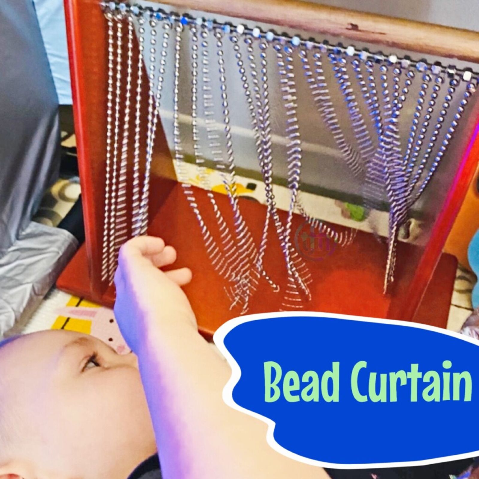 Sensory Bead Curtain - Table Activity