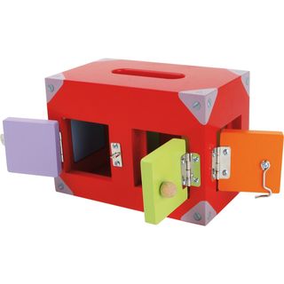 Toy Lock Box with 6 Locking Methods