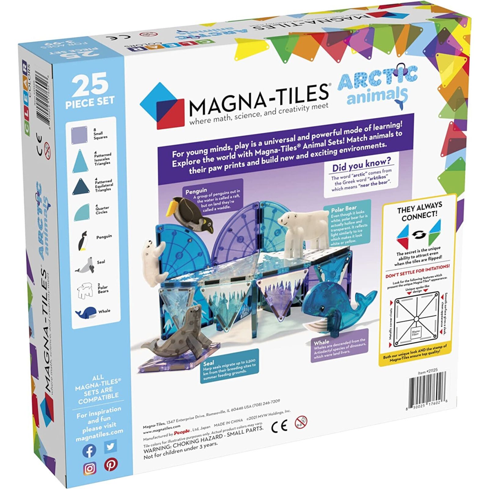 Magna Tiles® - Arctic Animals  LIMITED SUPPLY