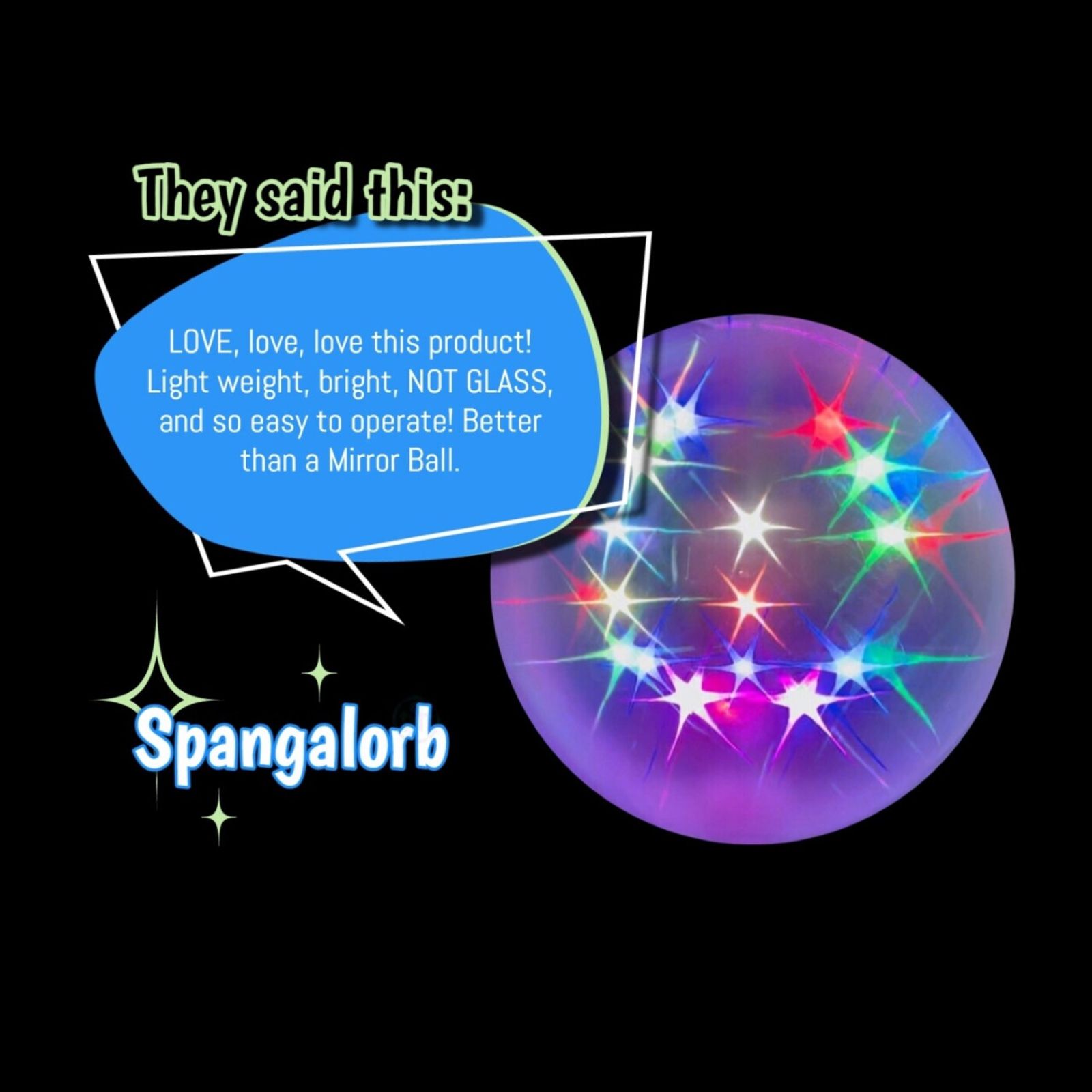 Spangalorb Twinkling Globe