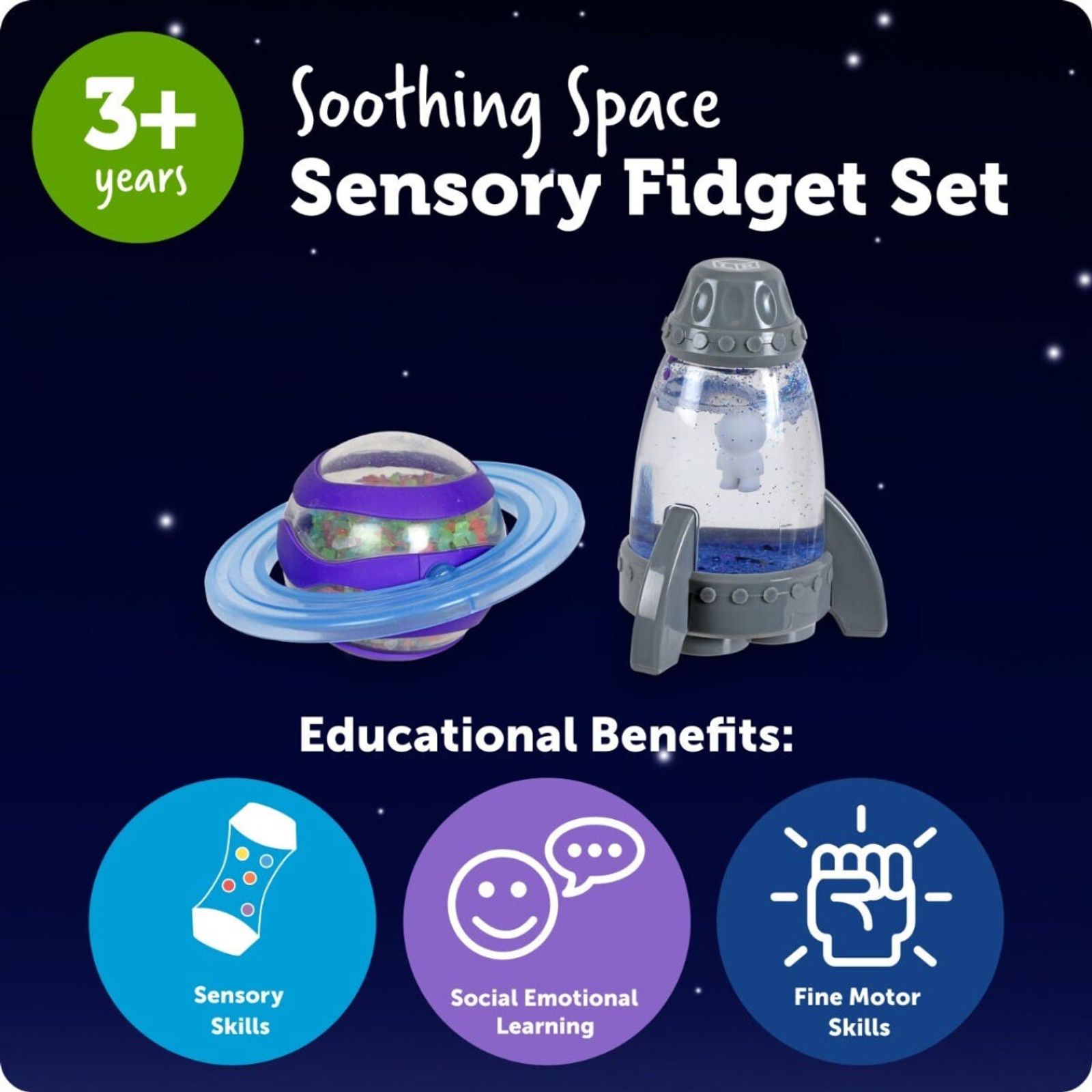 Learning Resources Soothing Space Sensory Fidget Set