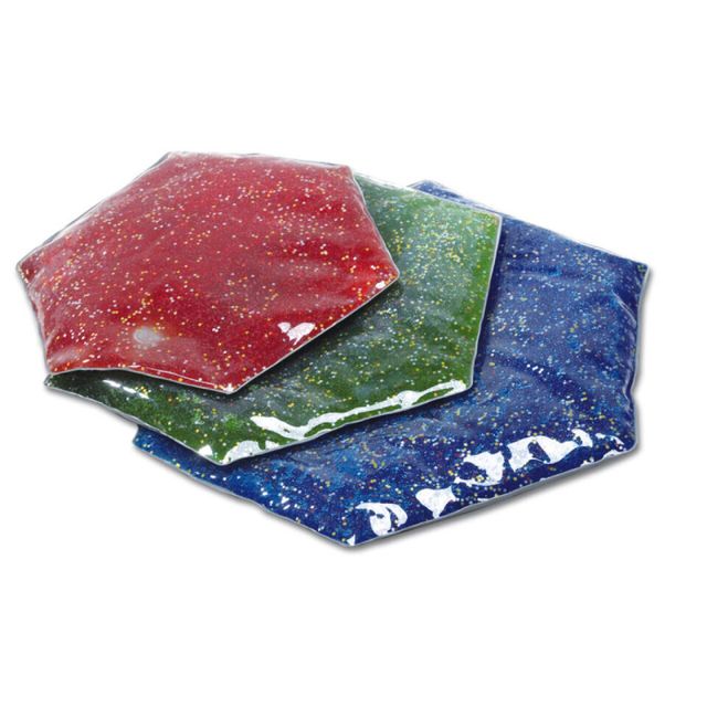 Weighted Hexagon Lap Pad - Red