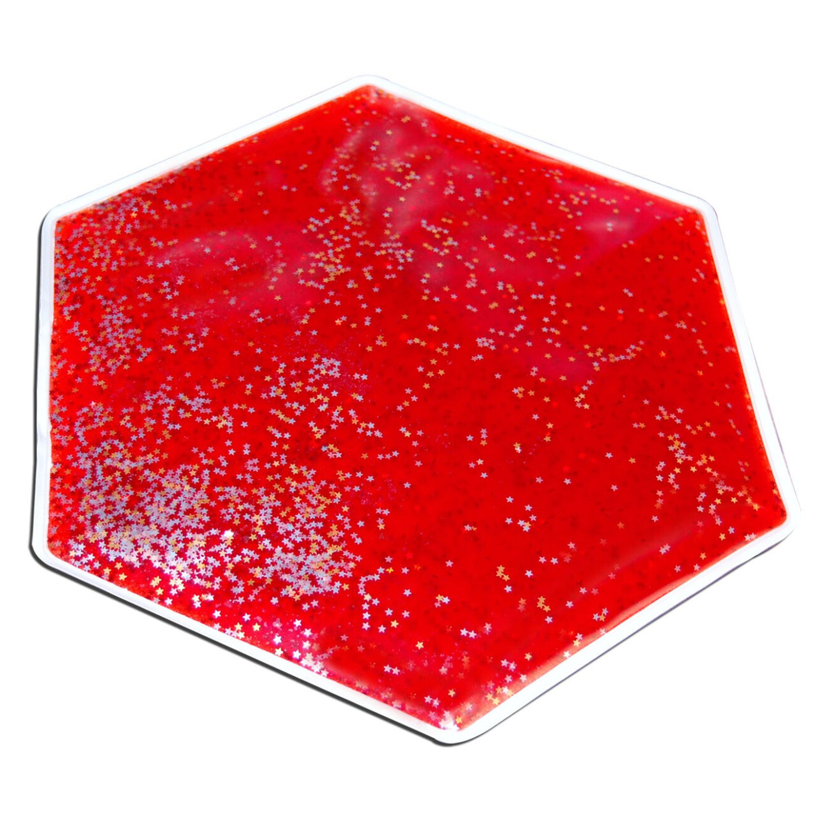 Weighted Hexagon Lap Pad - Red